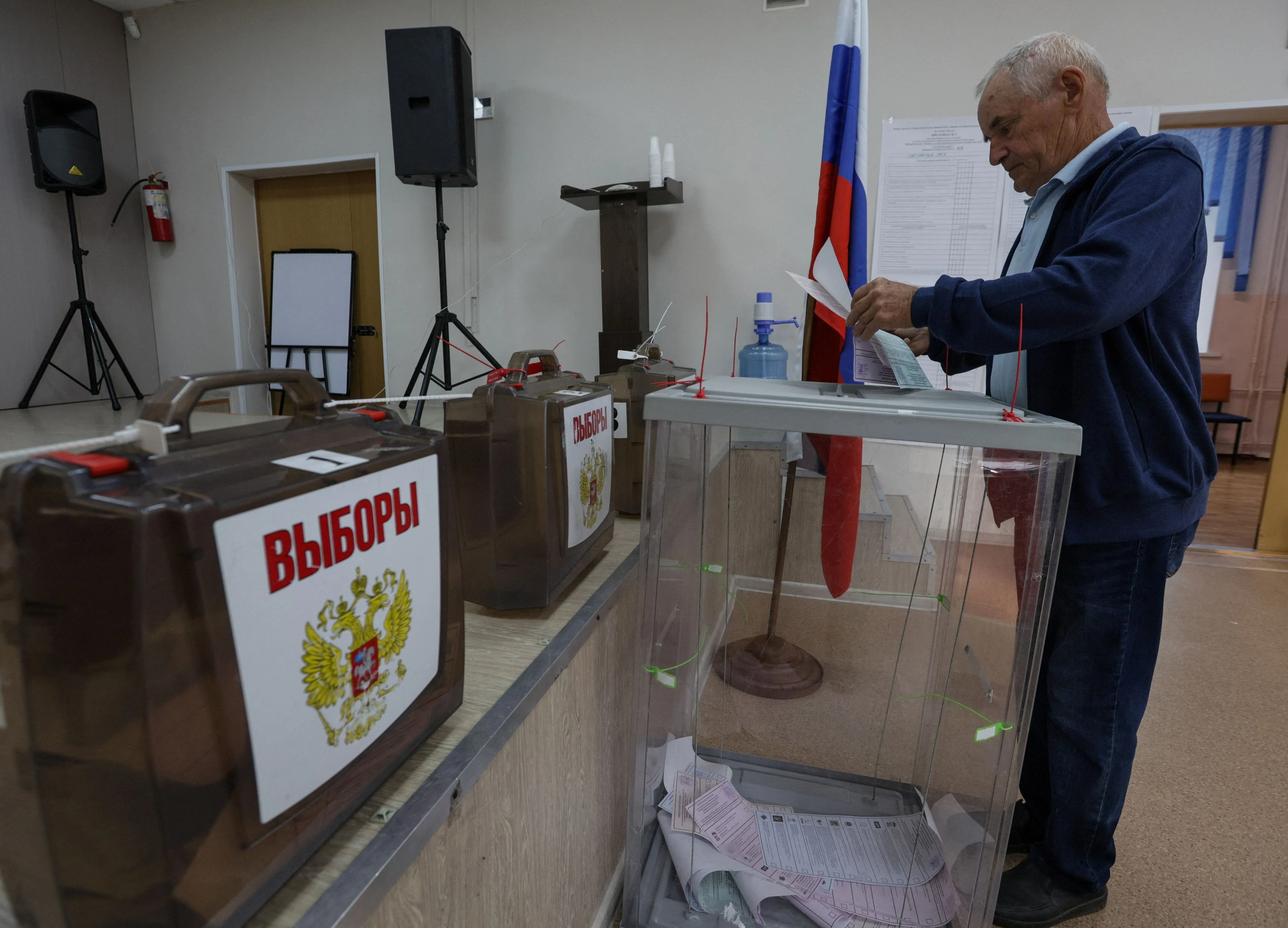 Tελευταία ημέρα των βουλευτικών εκλογών στη Ρωσία